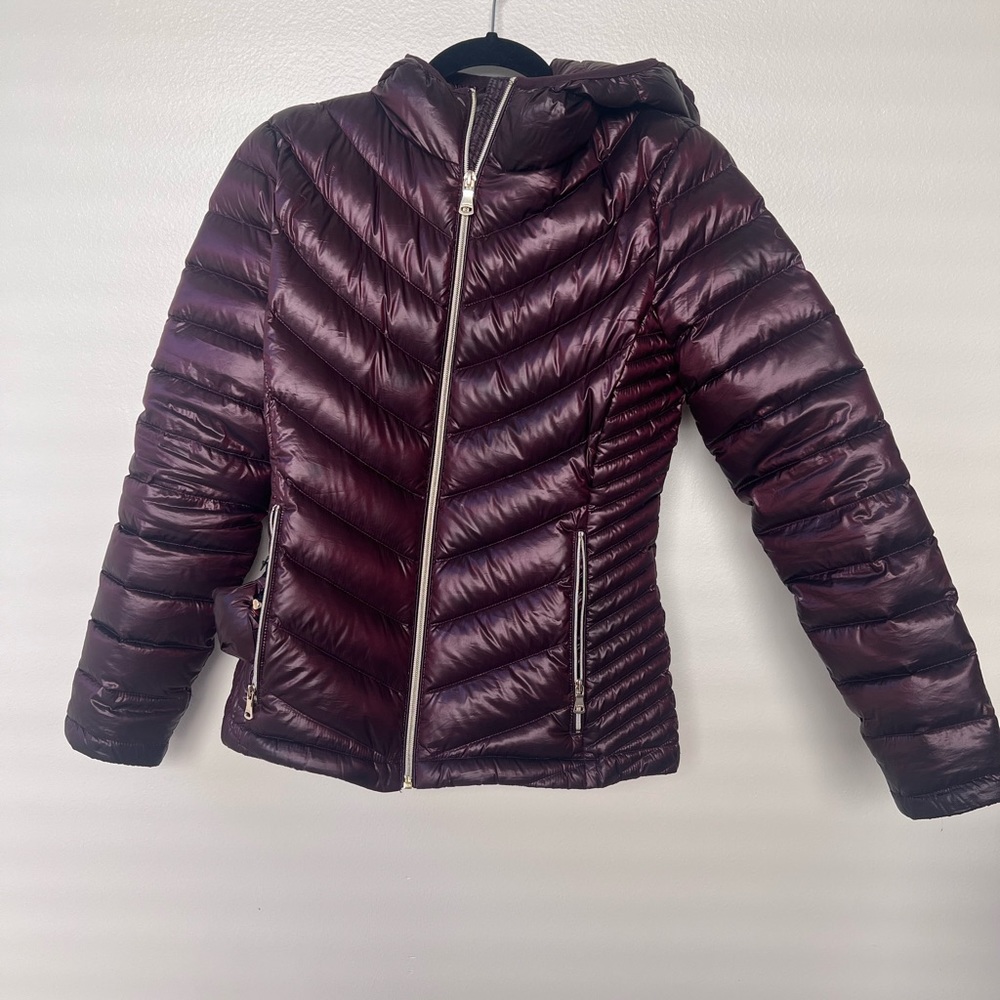 CALVIN KLEIN Hooded Packable
Down Puffer Coat
